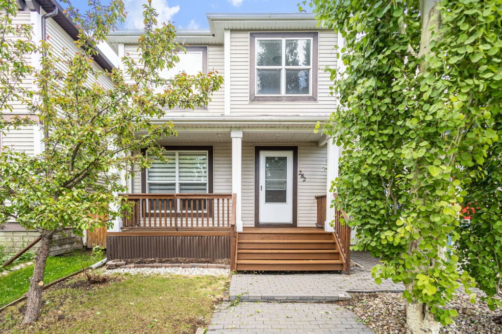 Exterior of a Calgary-area home